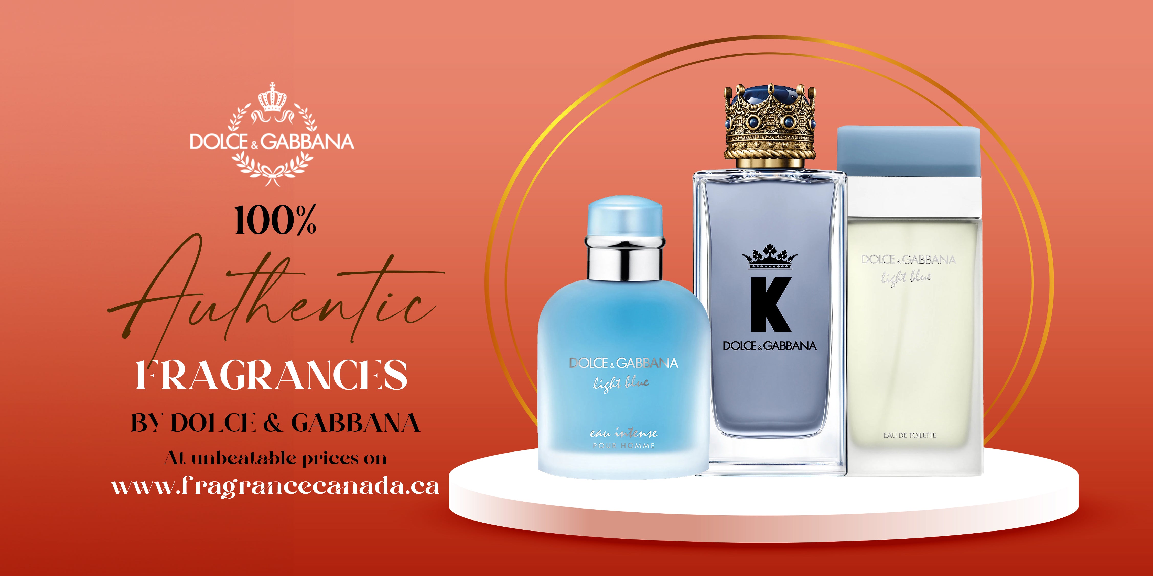 Dolce Gabbana Perfumes & Colognes for Men & Women | Fragrance Canada
