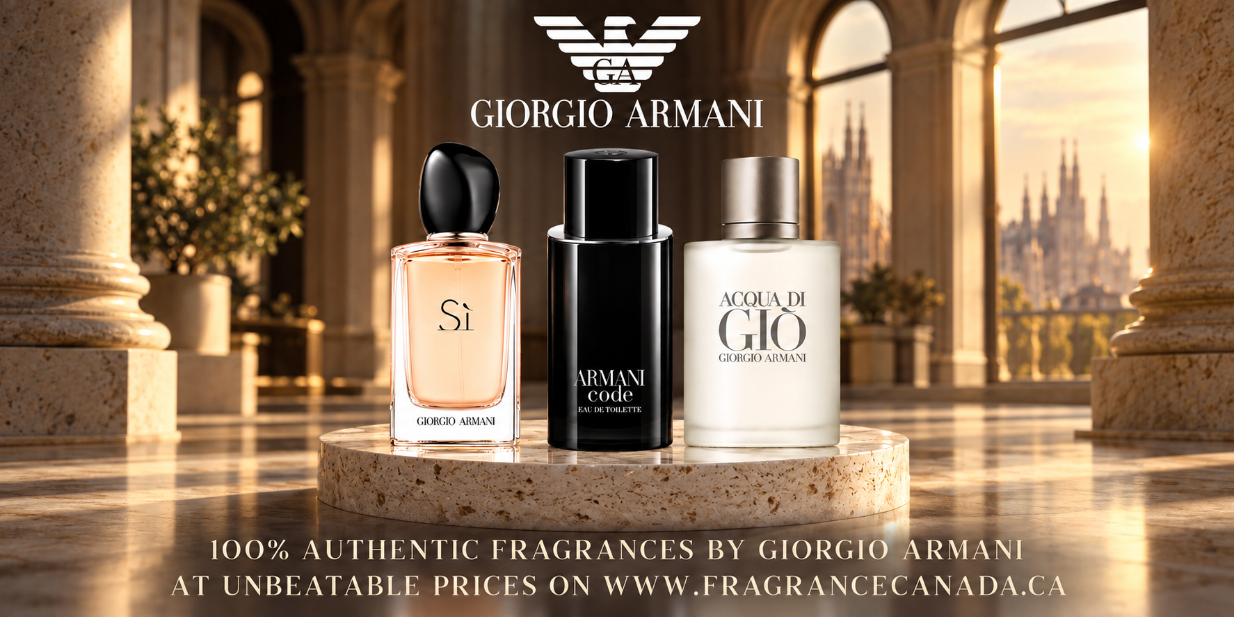 Giorgio Armani Perfumes & Colognes for Men & Women | Fragrance Canada