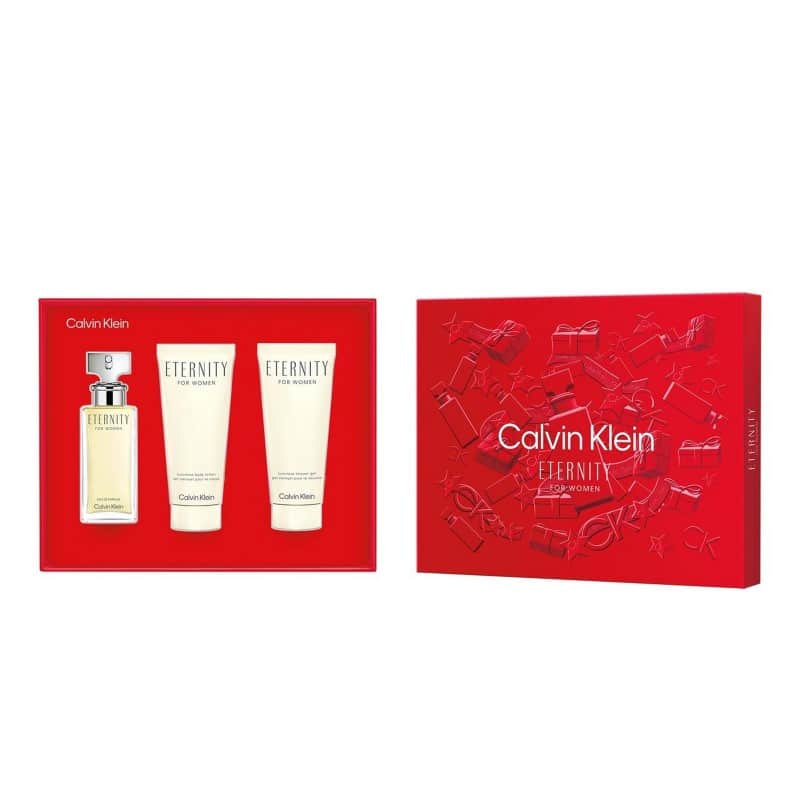 Buy Calvin Klein CK Eternity 3PCS Gift Set - 50ML EDP Spray + 100ML Body  Lotion + 100ML Shower Gel (Women) Online