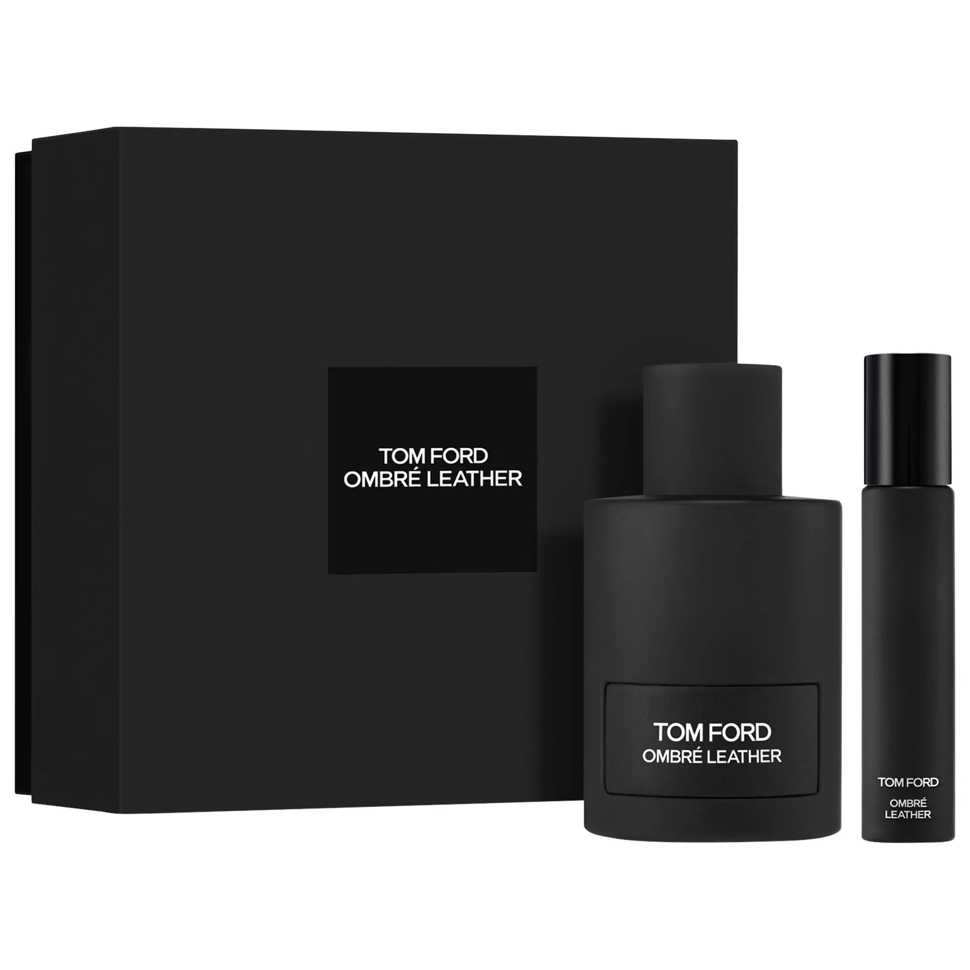 Tom Ford Ombre Leather Eau De Parfum Set with Travel Spray