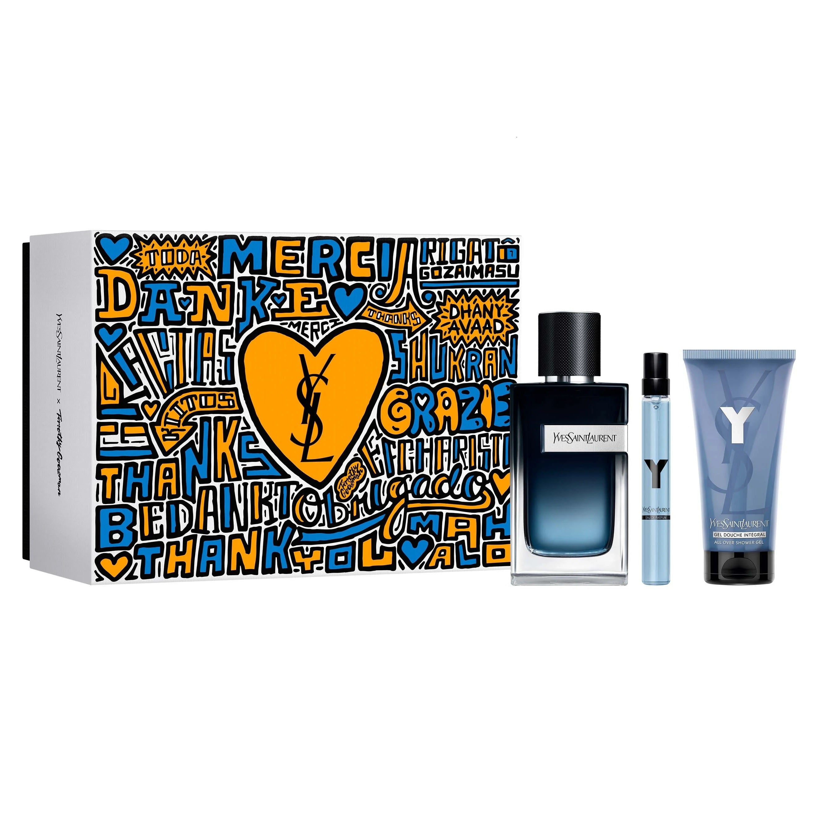 Buy Yves Saint Laurent YSL Y 3PCS Gift Set 100ML EDP Spray + 50ML