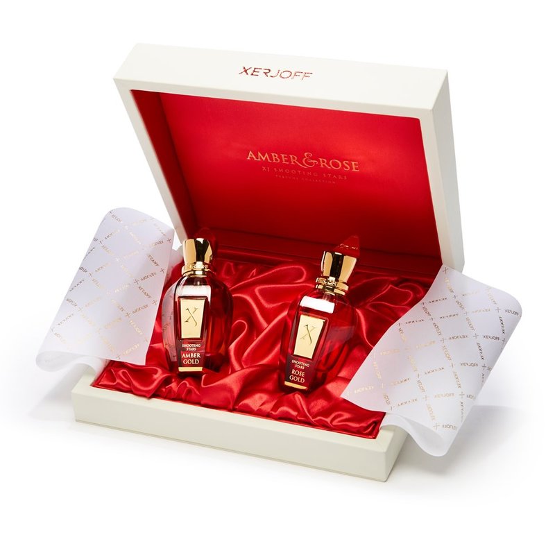 Buy Xerjoff 2PCS Gift Set - Amber Gold 50ML EDP Spray + Rose Gold