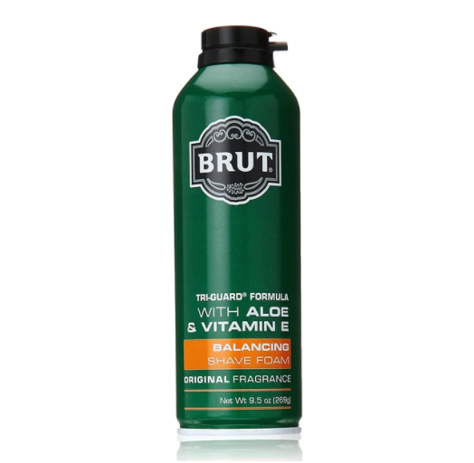 brut balancing shaving foam original fragrance (green) 269 grams (m) brut balancing shaving foam original fragrance (green) 269 grams (m)