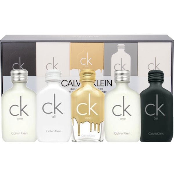 Calvin Klein CK Miniature Gift Set - 2 X CK One 10ML EDT + CK All 10ML EDT  + CK Gold 10ML EDT + CK Be 10ML EDT (Men)
