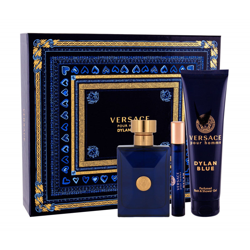 Buy Versace Dylan Blue 3PCS Gift Set 100ML EDT Spray 150ML