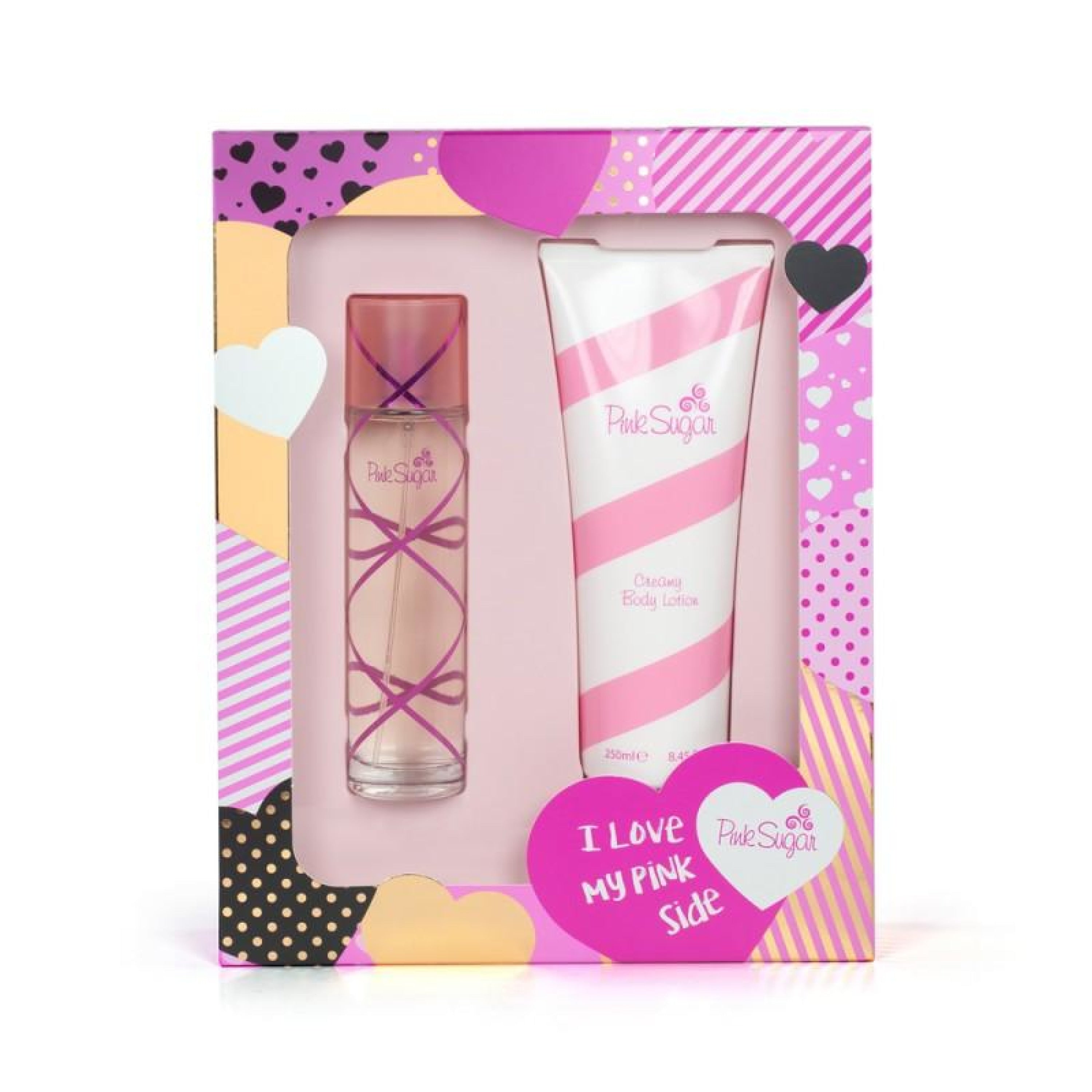 Pink Sugar Gift Set - 100Ml Edt Spray + 250Ml Body Lotion (Women)