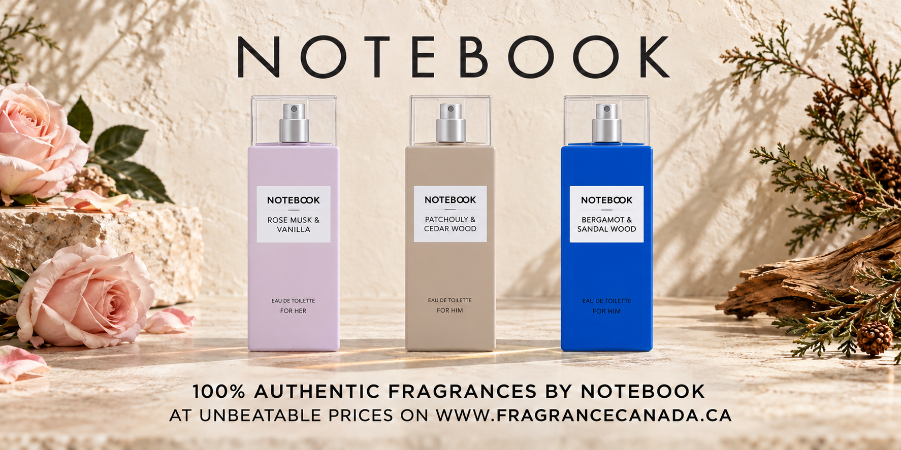 Notebook Perfumes & Colognes for Men & Women