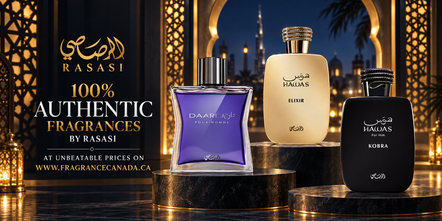 Buy Rasasi Hawas Perfume Online Canada