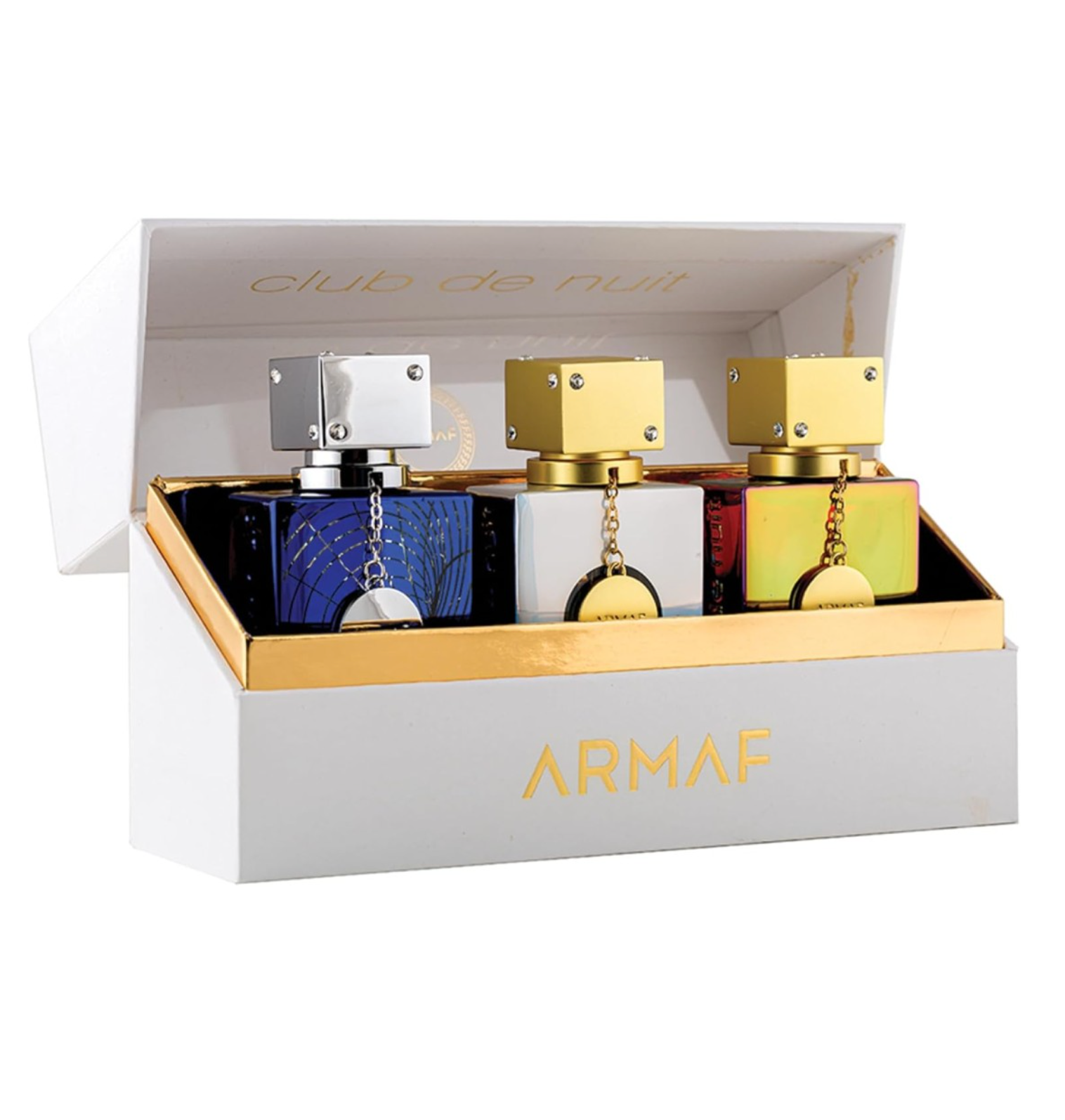 Armaf Club De Nuit 3PCS Gift Set - (3 X 30ML) Club De Nuit Iconic + Club De Nuit Imperiale + Club De Nuit Untold (Men)