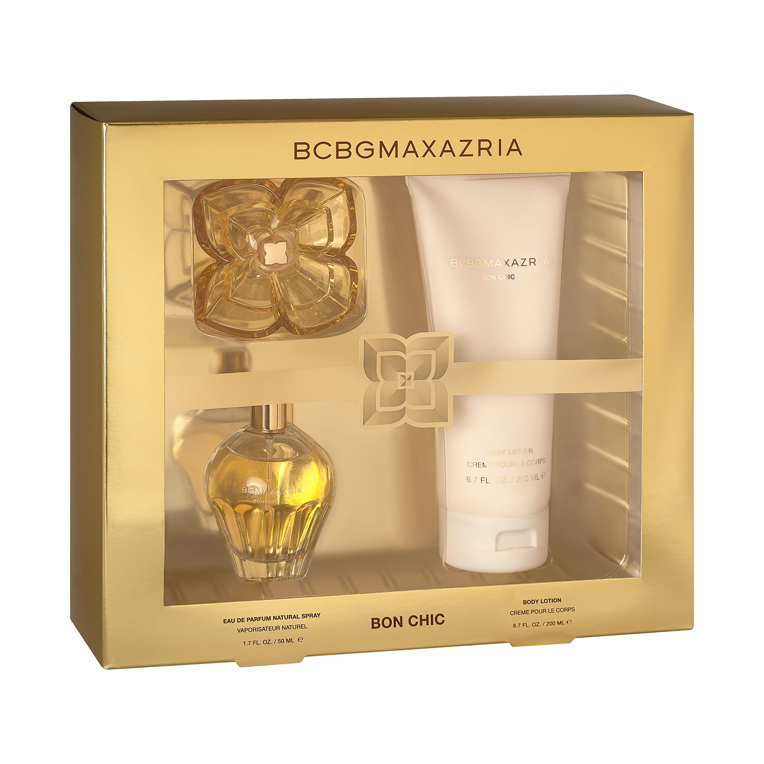 BCBG Maxazria Bon Chic 2PCS Gift Set - 50ML EDP Spray + 200ML Body Lotion (Women)