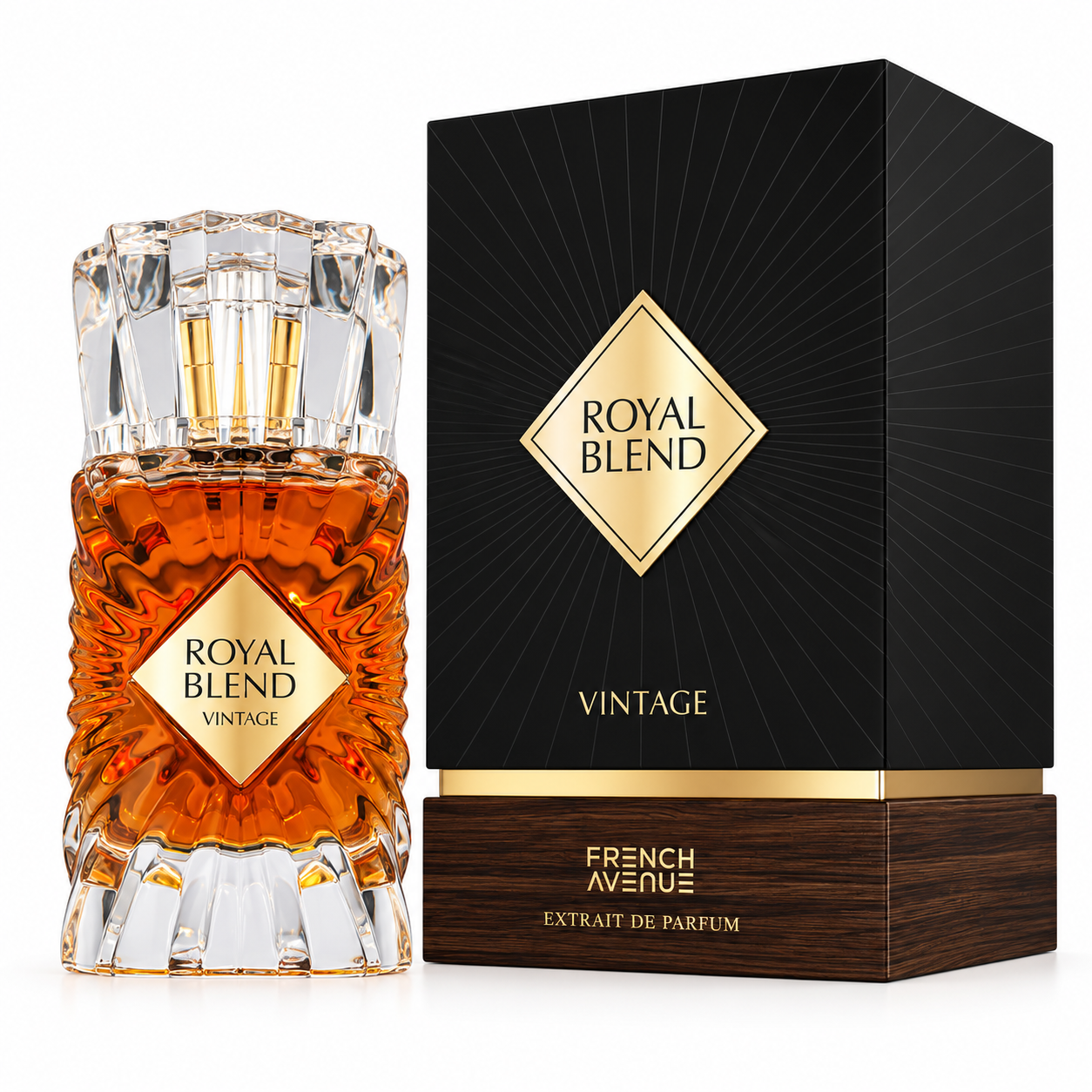 Fragrance World French Avenue Royal Blend Vintage (Extrait De Parfum) 100ML EDP Spray (W)(M)
