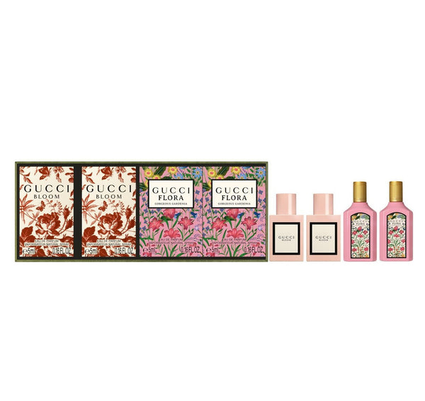 Buy Gucci Miniature Gift Set 2 X 5ML Gucci Bloom EDP 2 X 5ML Gucci Flora Gorgeous Gardenia EDP Women Online Fragrance Canada