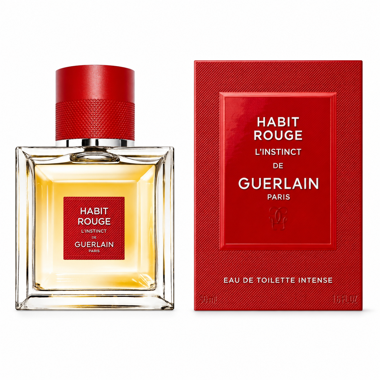 Guerlain Habit Rouge L'Instinct Intense 50ML EDT Spray (M)