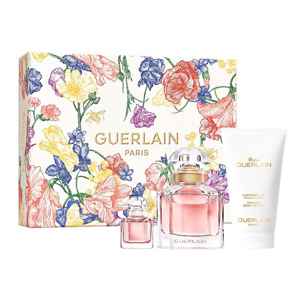 Buy Guerlain Mon Guerlain 3PCS Gift Set - 50ML EDP Spray + 75ML
