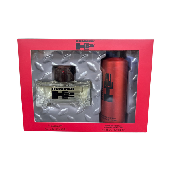 Buy Hummer H2 Gift Set (NO BOX) - 125ML EDT Spray + 200ML