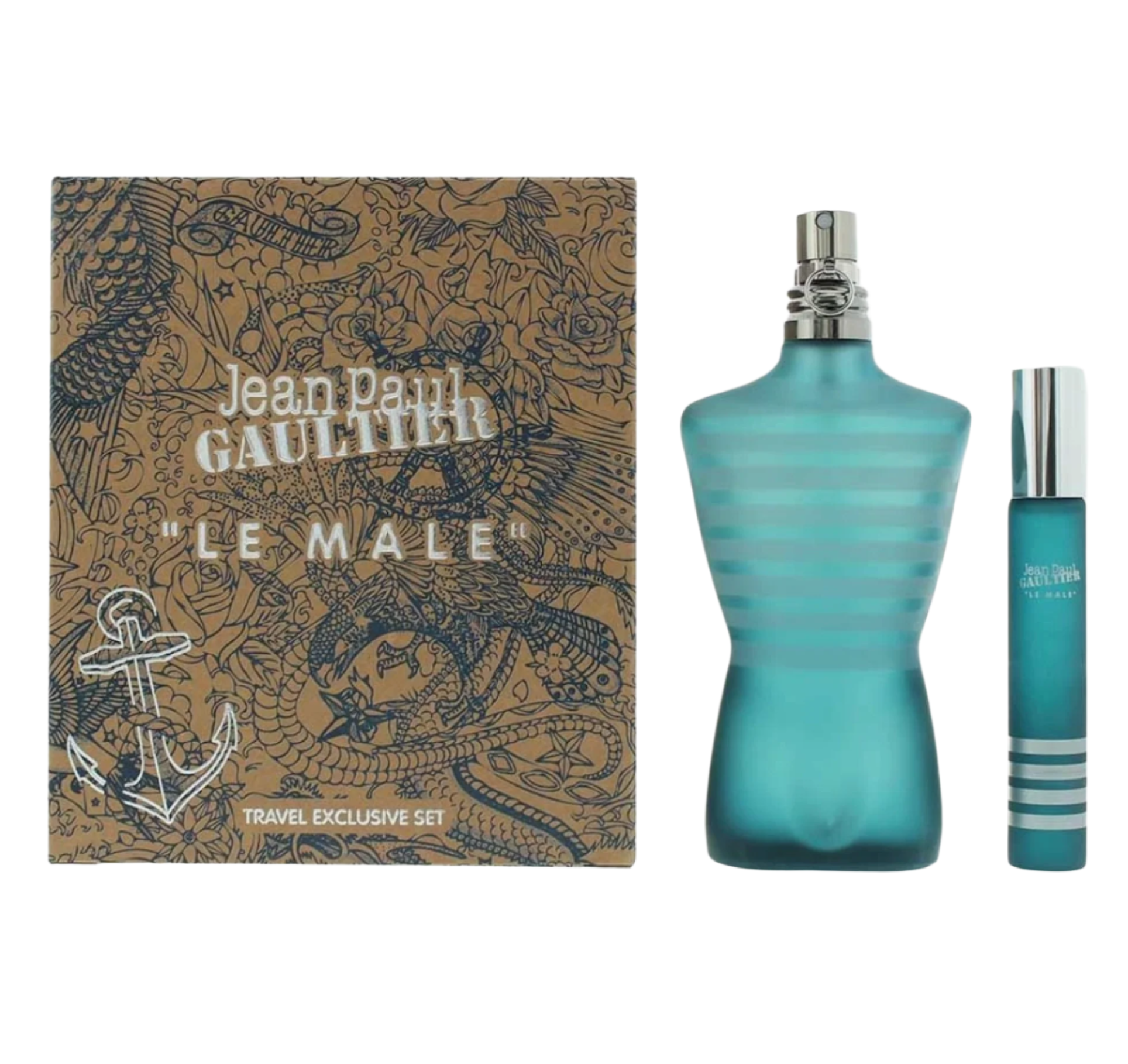 Jean Paul Gaultier JPG Le Male Classic Gift Set - 125ML EDT Spray + 20ML EDT Spray (Men)