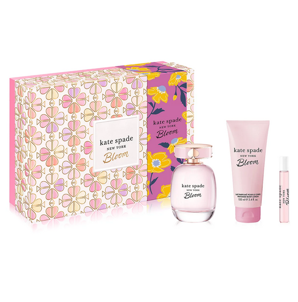 Buy Kate Spade Bloom 3PCS Gift Set - 100ML EDT Spray + 100ML Body