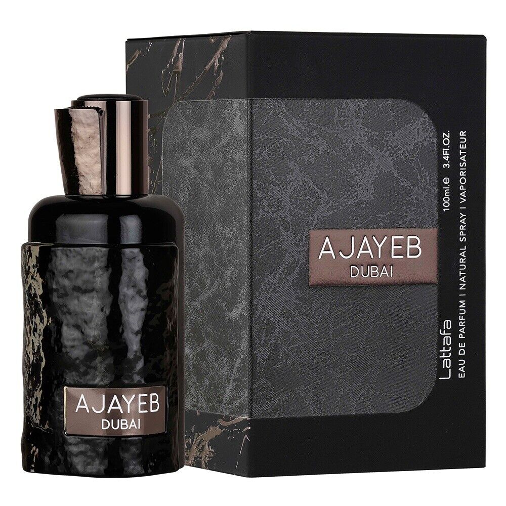 Lattafa Ajayeb Dubai (Black) 100ML EDP Spray (W)(M)