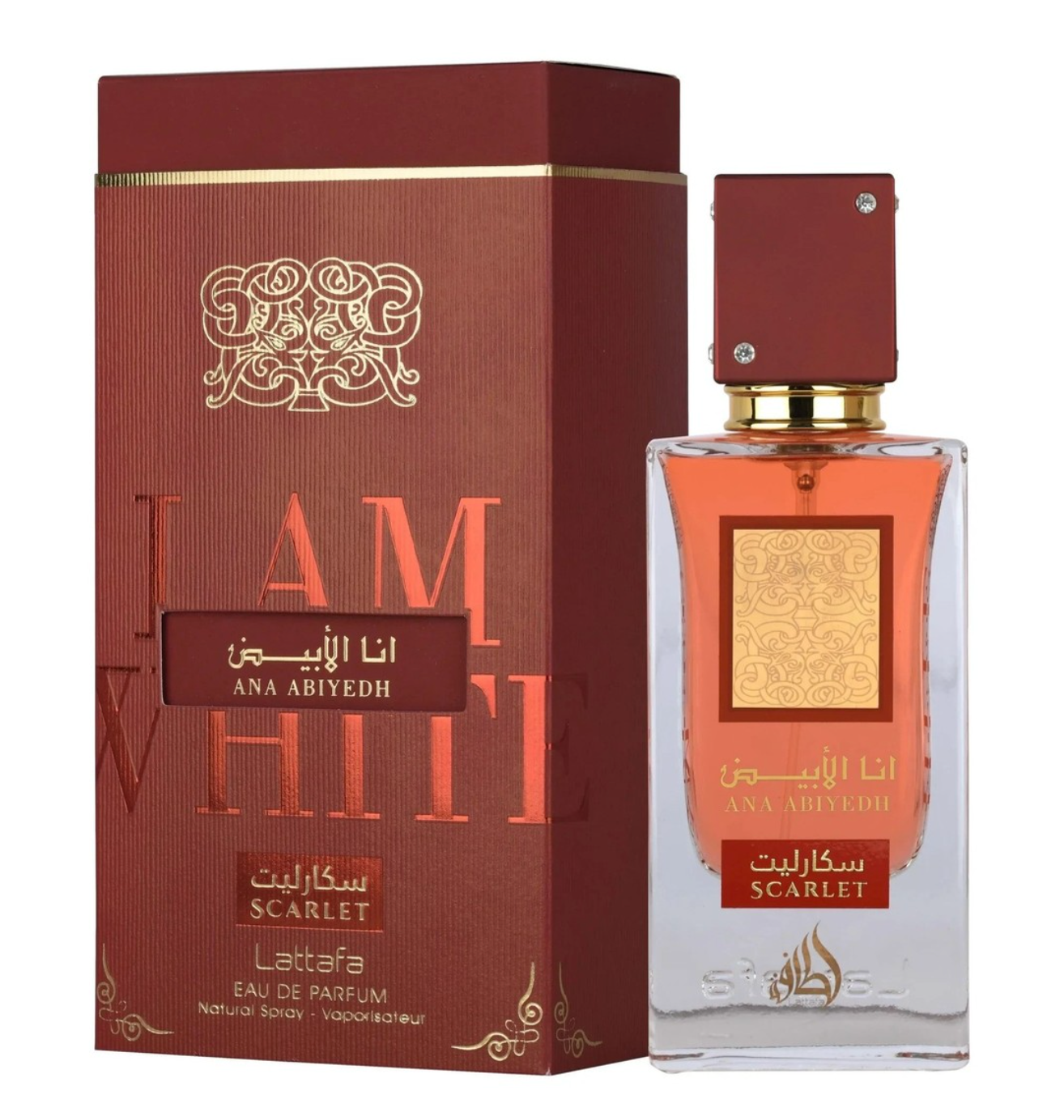Lattafa Ana Abiyedh Scarlet 60ML EDP Spray (W) 