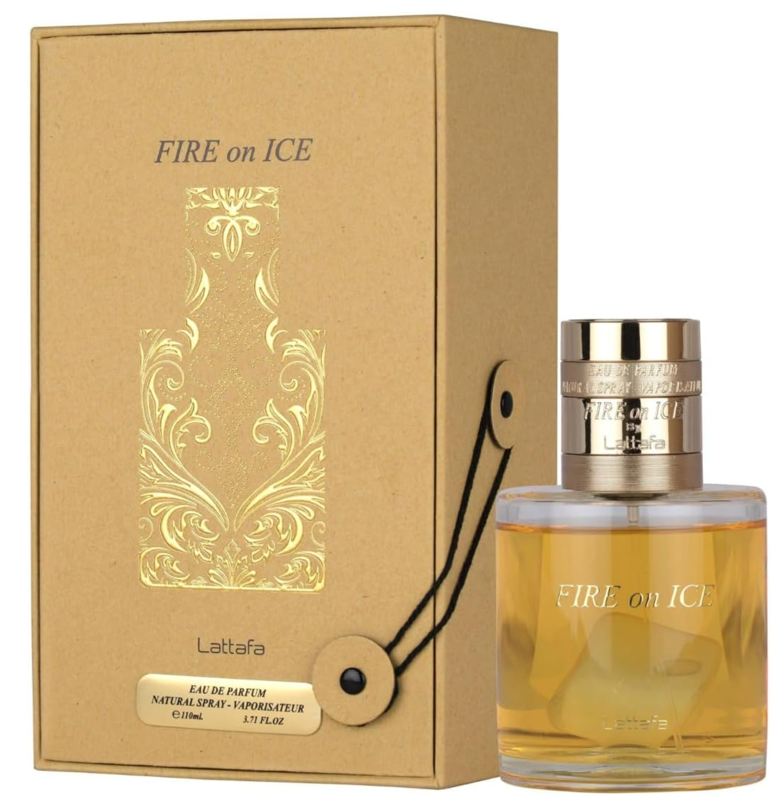 Lattafa Fire On Ice 110ML EDP Spray (W)(M)