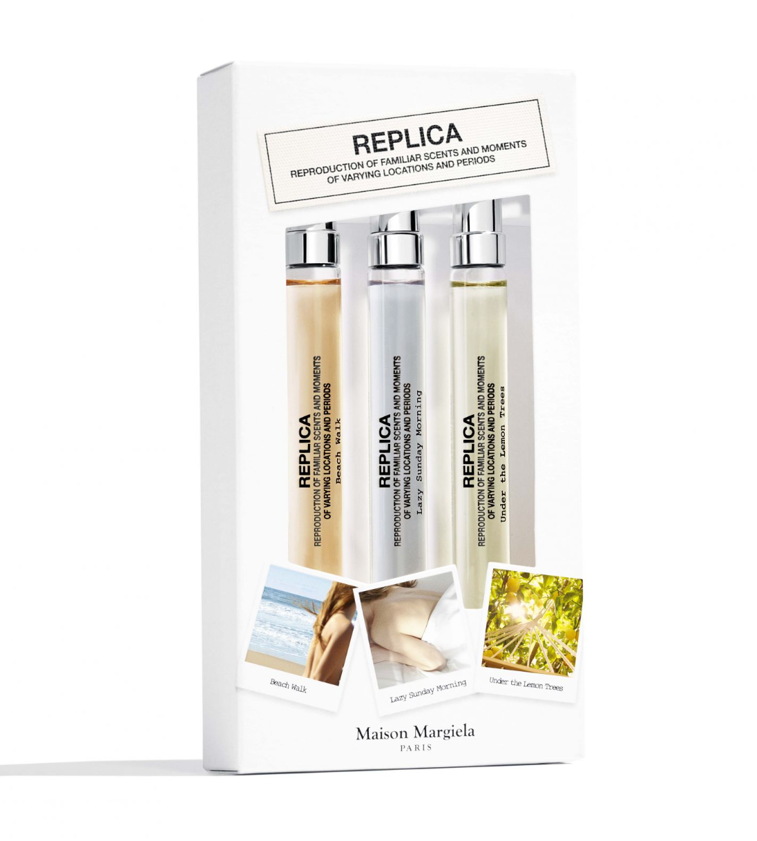 Maison Margiela Replica Miniature Gift Set (3 X 10ML EDT Spray) - Beach Walk + Lazy Sunday Morning + Under The Lemon Trees (Women)