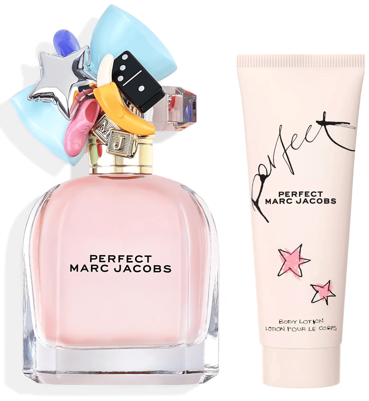 Marc Jacobs Perfect 2PCS Gift Set - 100ML EDP Spray + 75ML Body Lotion (Women)