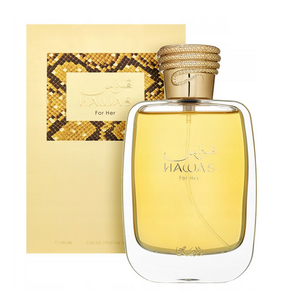 香水(女性用) Hawas for her Rasasi 100ml Hawas For Her Eau De Parfum By Rasasi 100ml 3.38 FL OZ