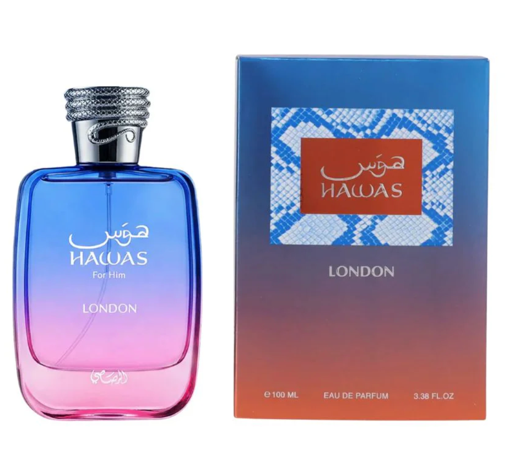 Rasasi Hawas London 100ML EDP Spray (W)(M)