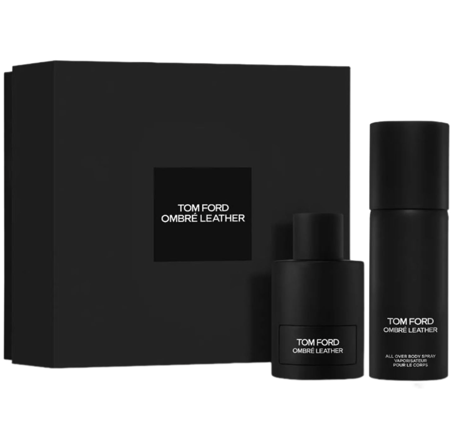 Tom Ford Ombre Leather 2PCS Gift Set - 100ML EDP Spray + 150ML Body Spray (Unisex)