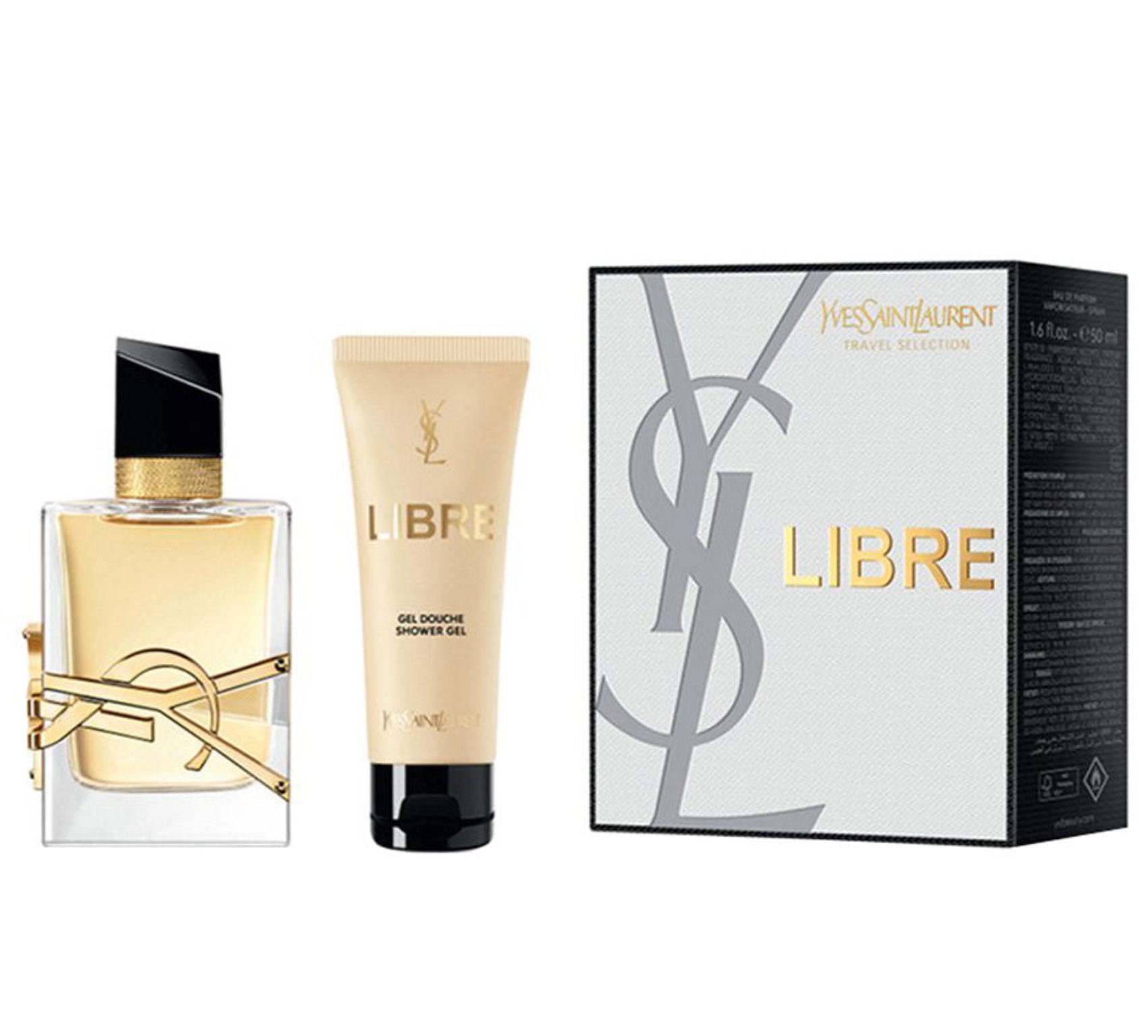 Yves Saint Laurent YSL Libre 2PCS Gift Set - 50ML EDP Spray + 50ML Shower Gel (Women)