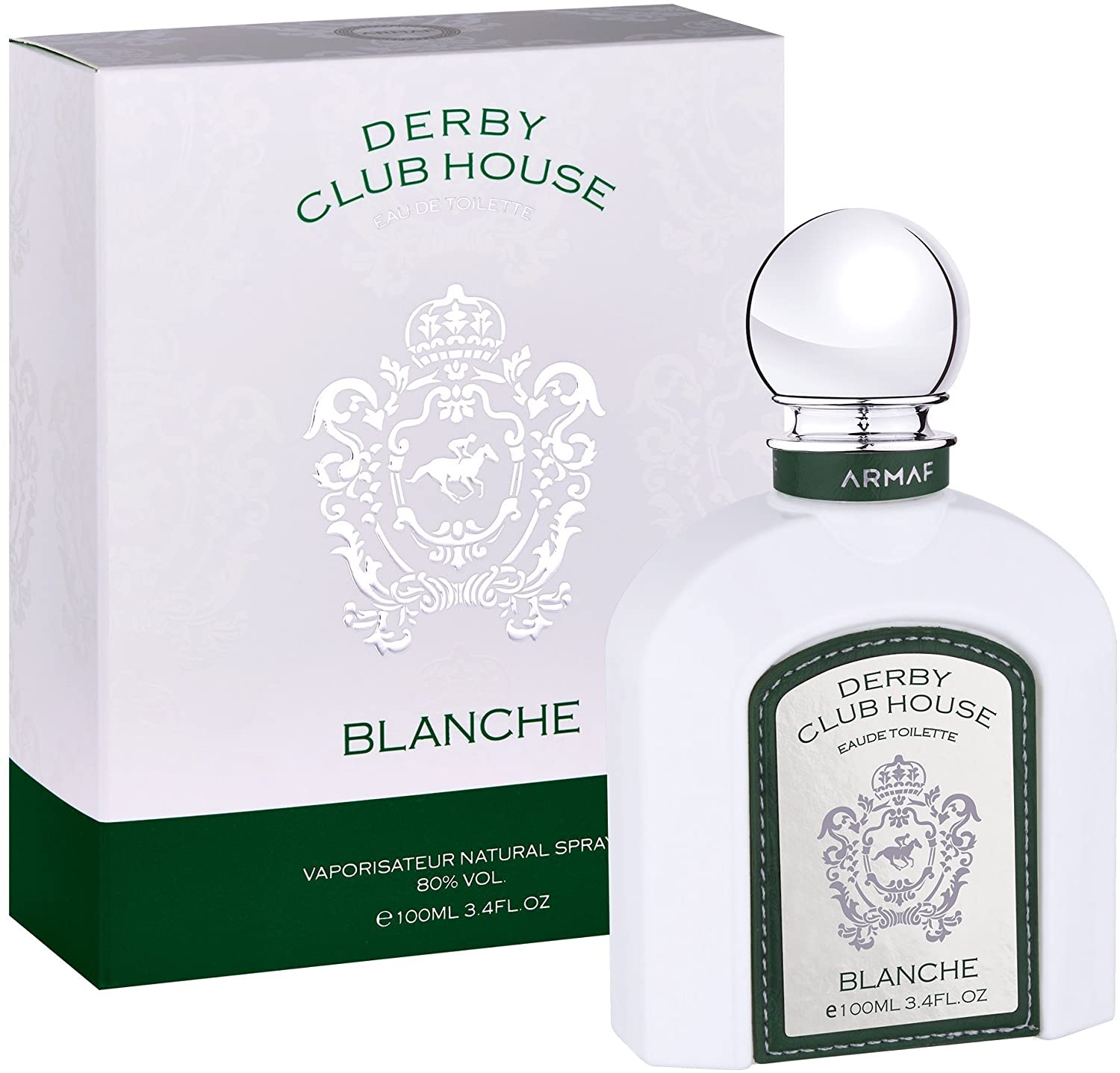 armaf derby club house blanche white 100ml edt spray (m)
