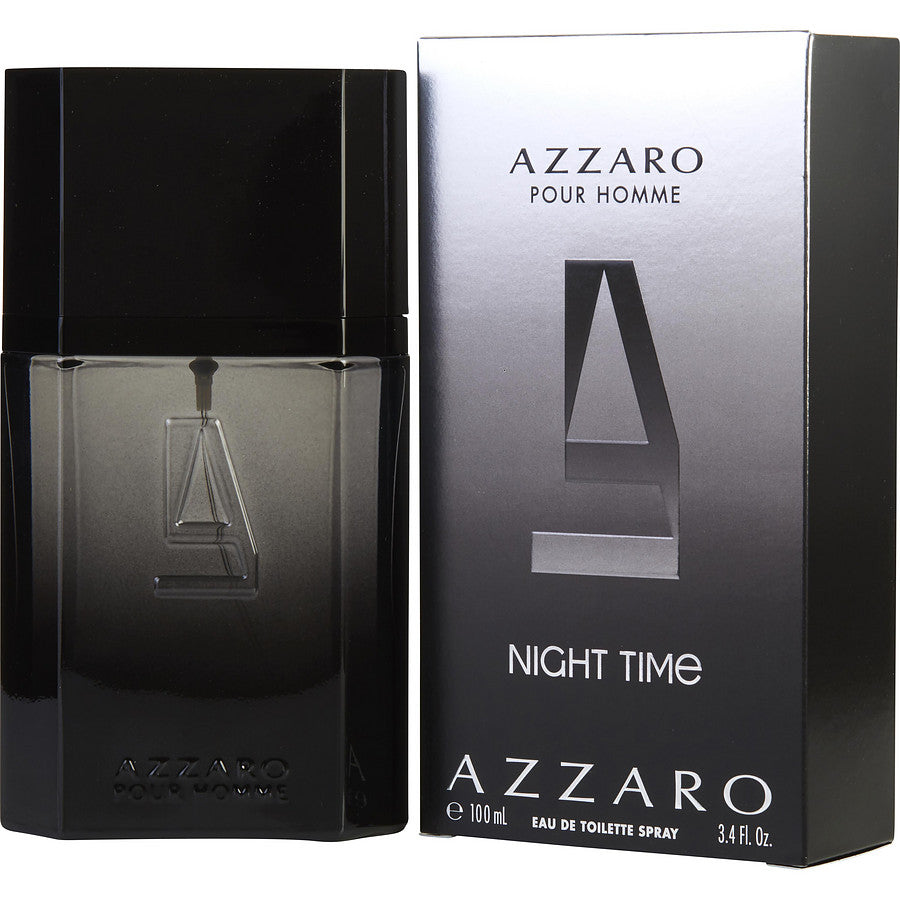 azzaro night time 100ml edt spray (m)