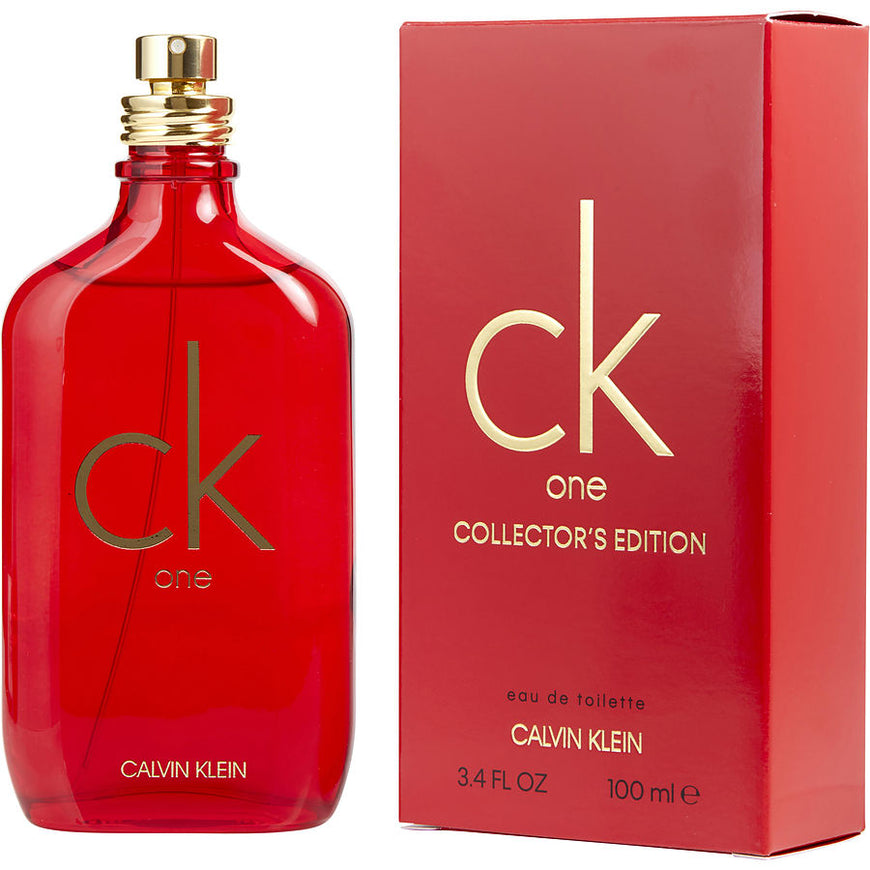 新品未開封  CK One コレクターズボトル 100ml Buy Calvin Klein CK One Red Collector's Edition 100ML EDT Spray (W