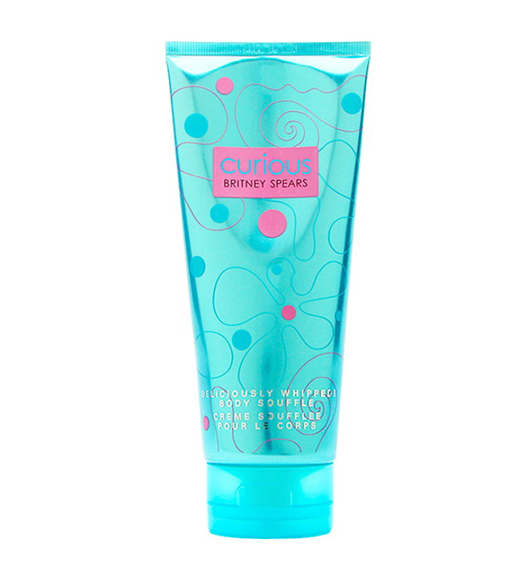 britney spears curious deliciously whipped body souffle 200ml (w)