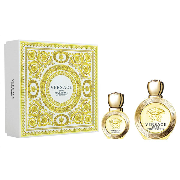 VERSACE Eros Pour Femme Absolu 25ml セット Versace Eros Pour Femme 3 Pieces Travel Kit - Eau De Parfum