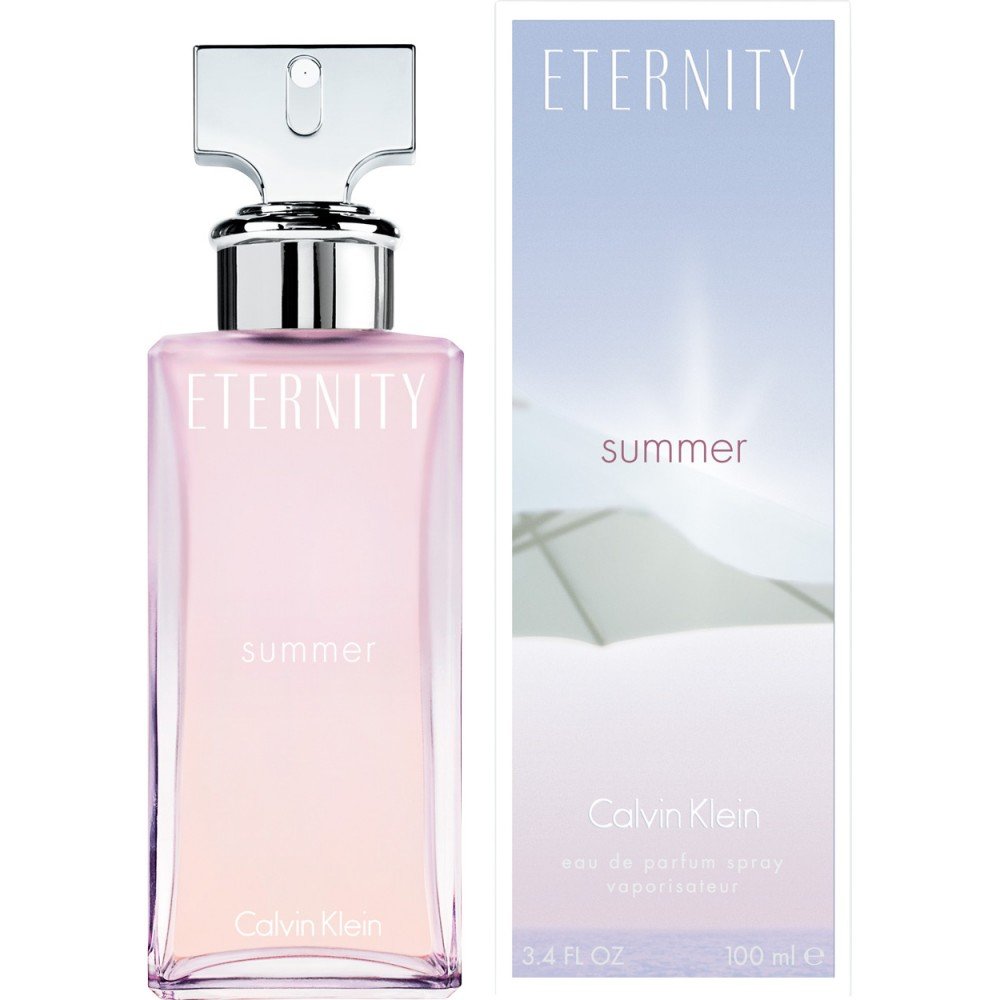 calvin klein eternity summer 2014 (no box) 100ml edp spray (w)