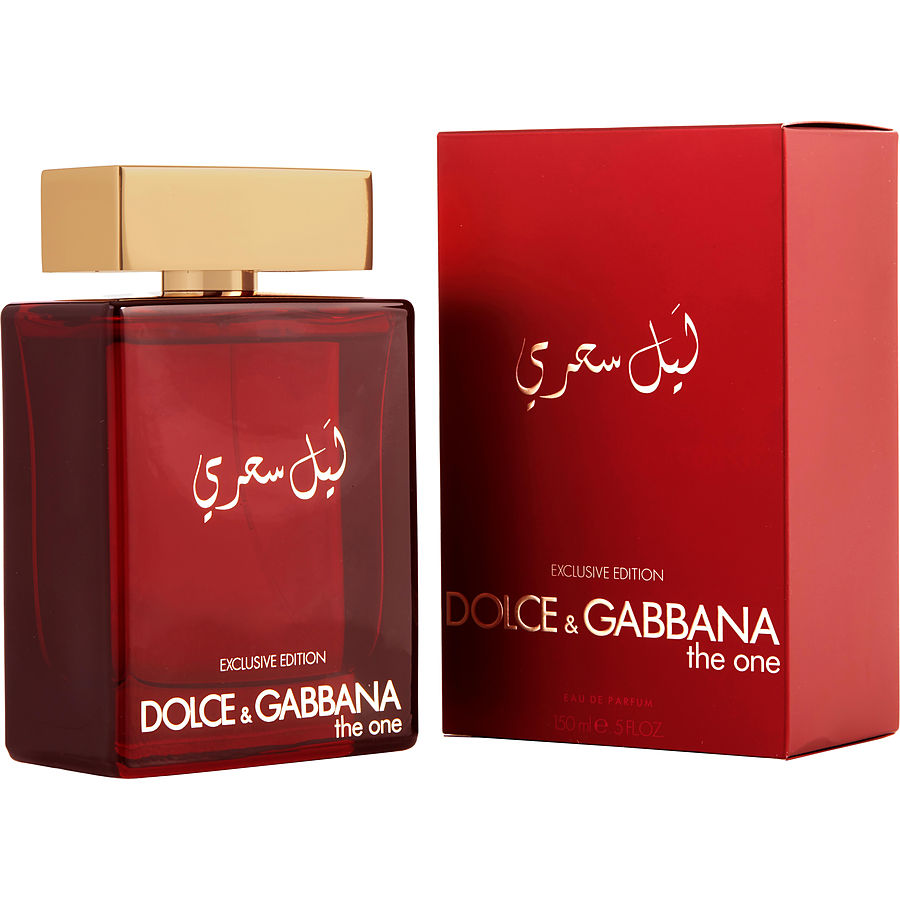 dolce & gabbana the one (mysterious night) red exclusive edition 150ml edp spray (m)