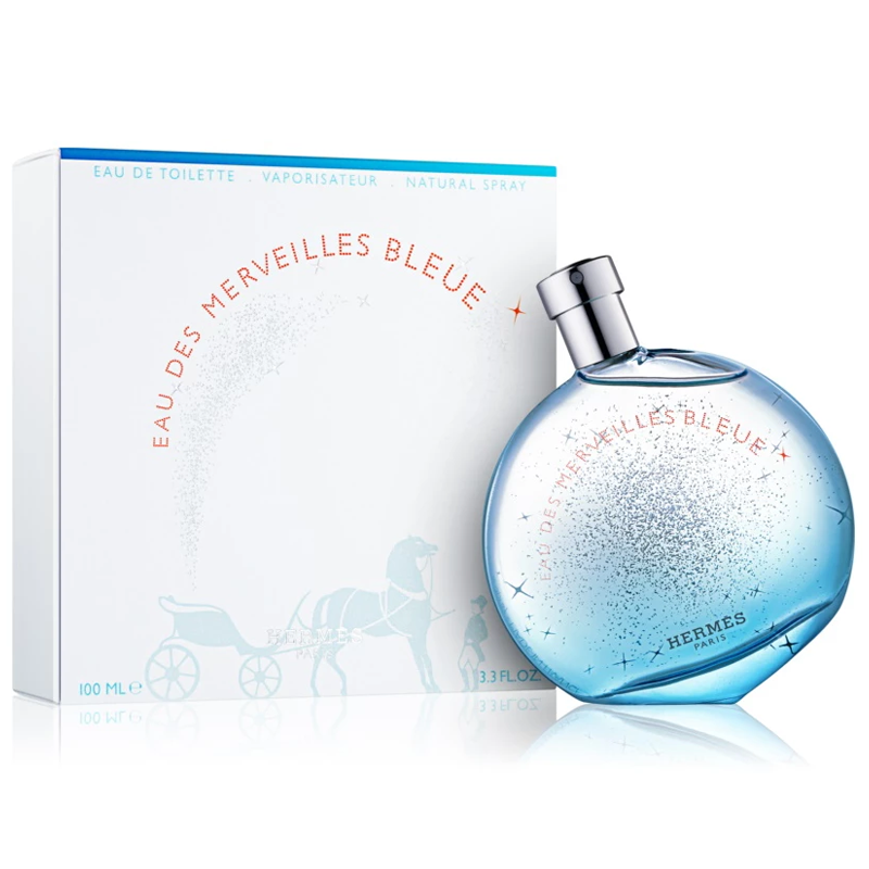 Buy Hermes Eau Des Merveilles Bleue 100ML EDT Spray (W)(M) Online
