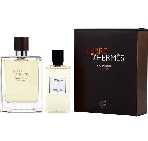 Buy Hermes Terre Eau Intense Vetiver Gift Set - 100ML EDP Spray +
