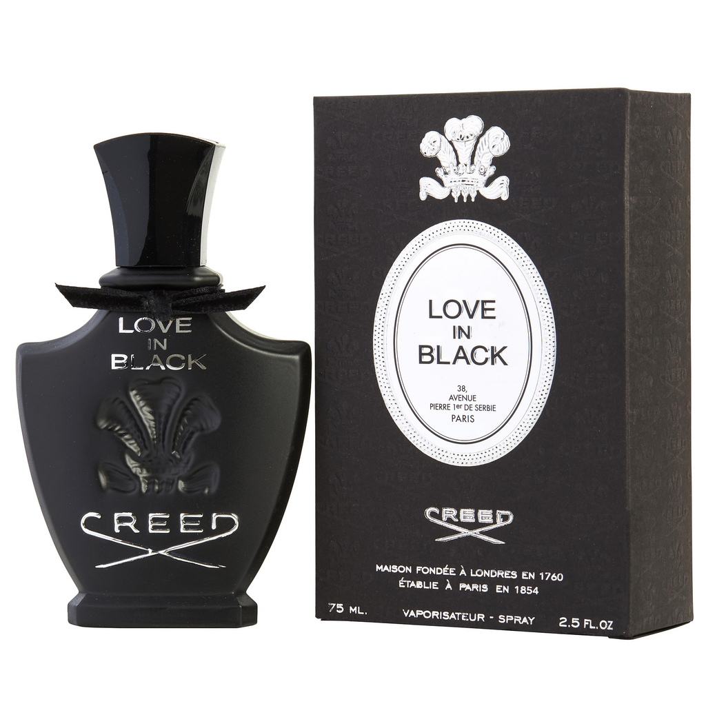 creed love in black 75ml edp spray (w)