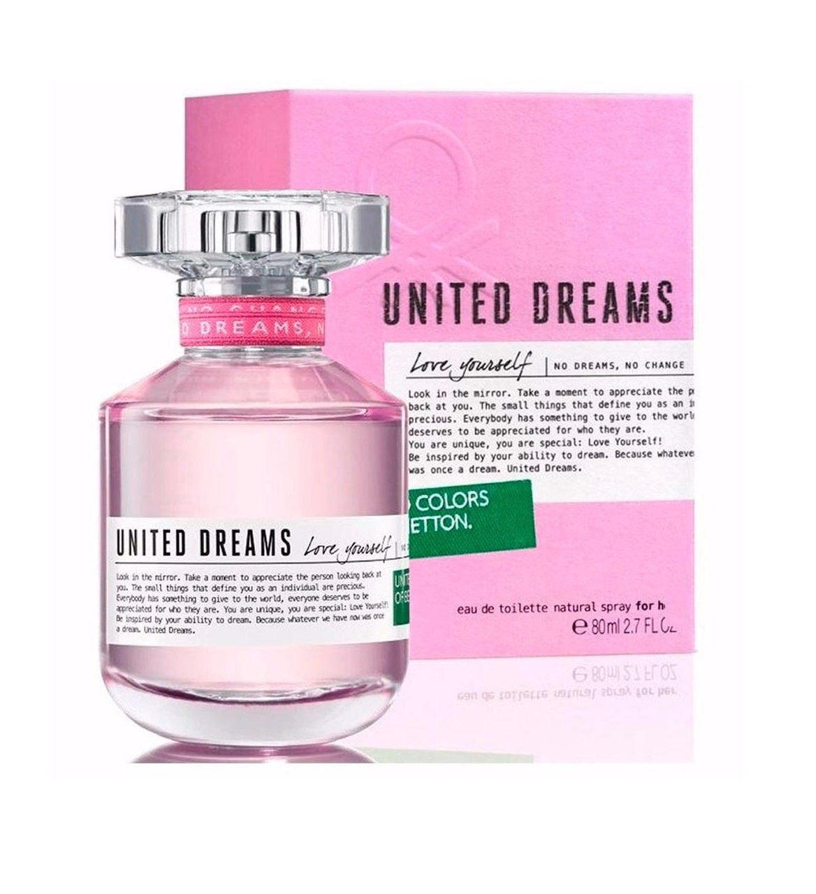 benetton united dreams love yourself 80ml edt spray (w)