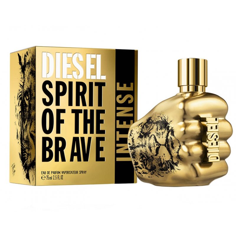 diesel spirit of the brave intense 75ml edp spray (m)
