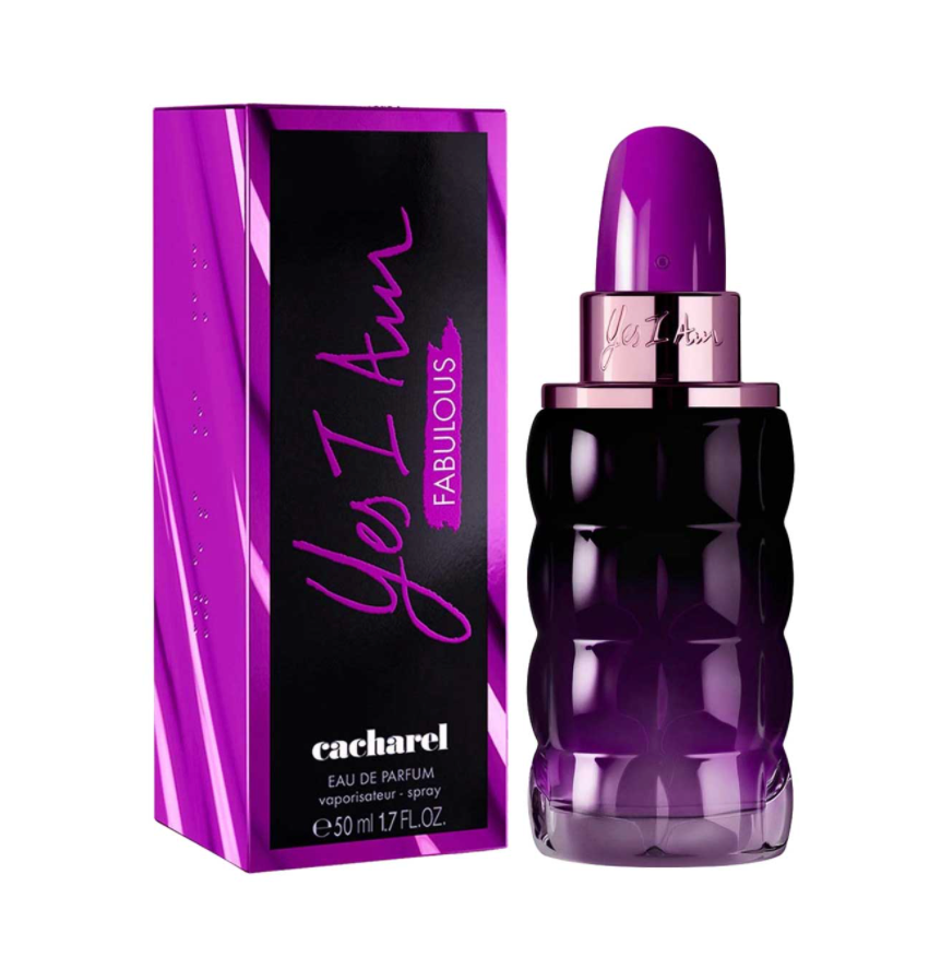 cacharel yes i am fabulous (purple) 50ml edp spray (w)