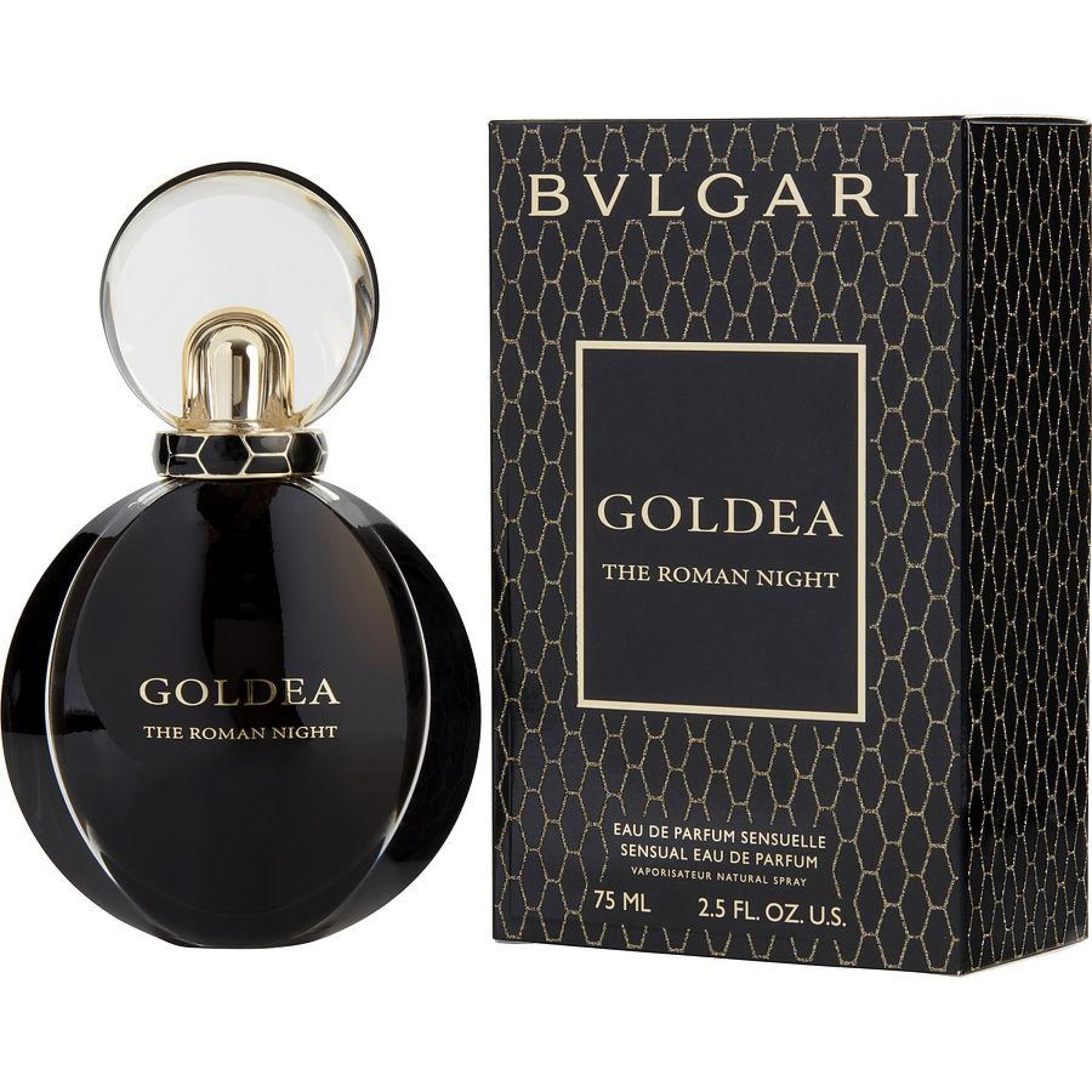 bvlgari goldea the roman night sensual 75ml edp spray (w)