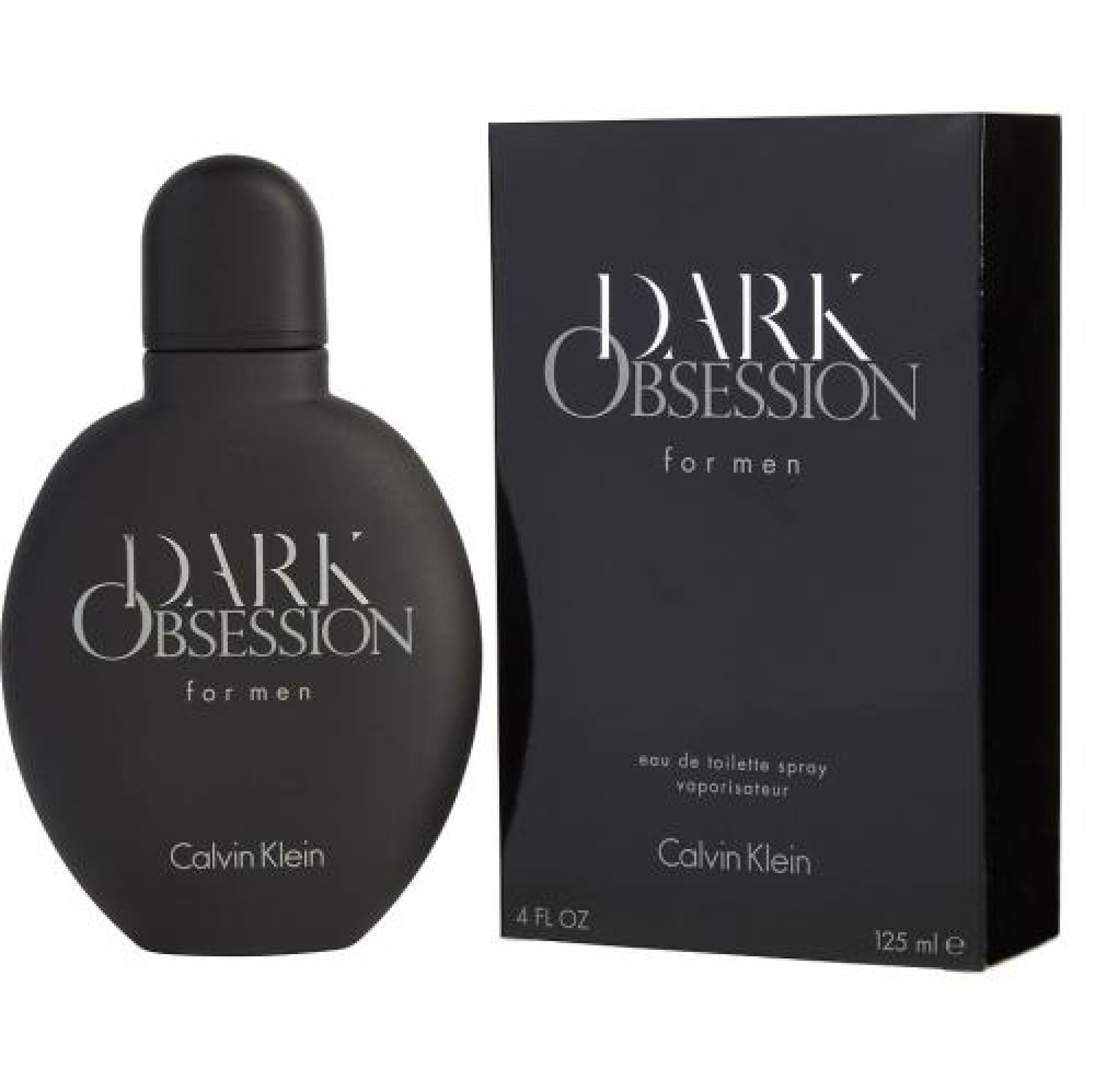 calvin klein ck dark obsession 125ml edt spray (m)