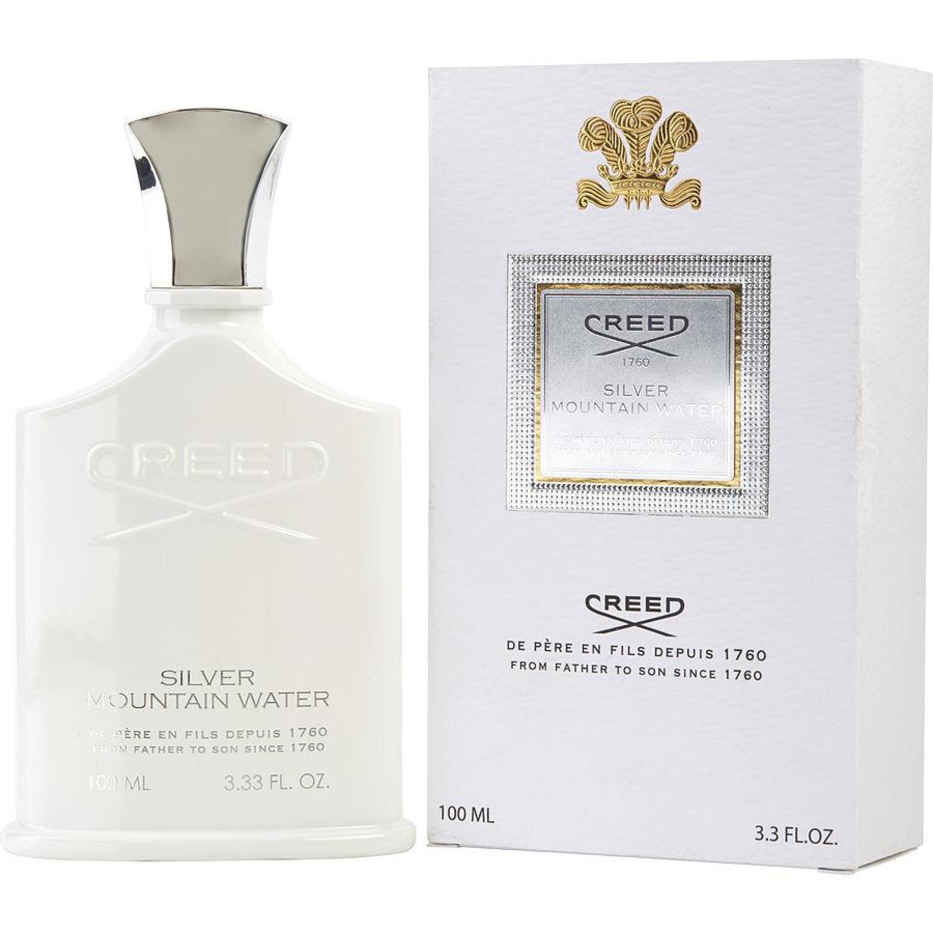 creed silver mountain water edp spray (m)
