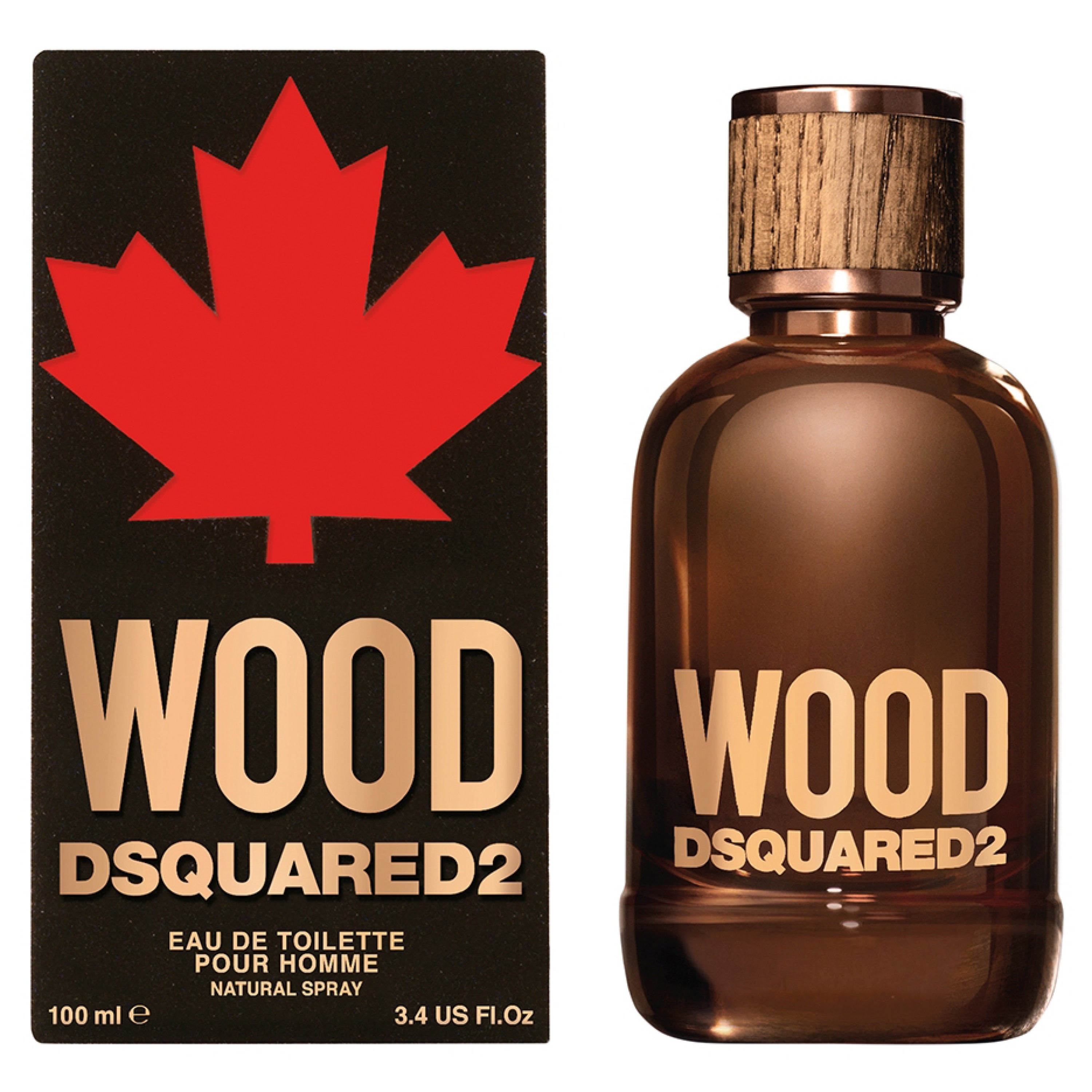 dsquared2 wood 100ml edt spray (m)