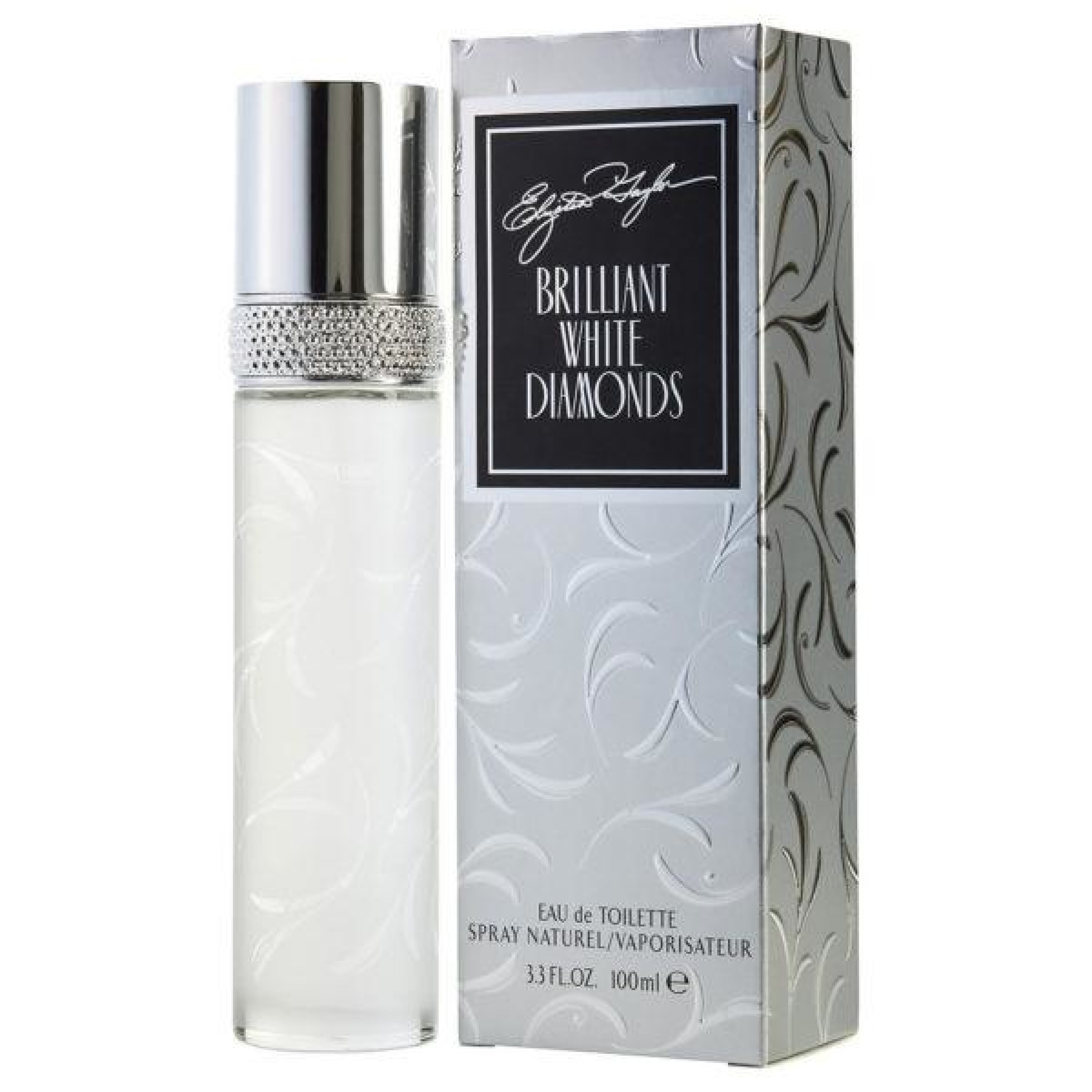 elizabeth taylor white diamonds brilliant 100ml edt spray (w)