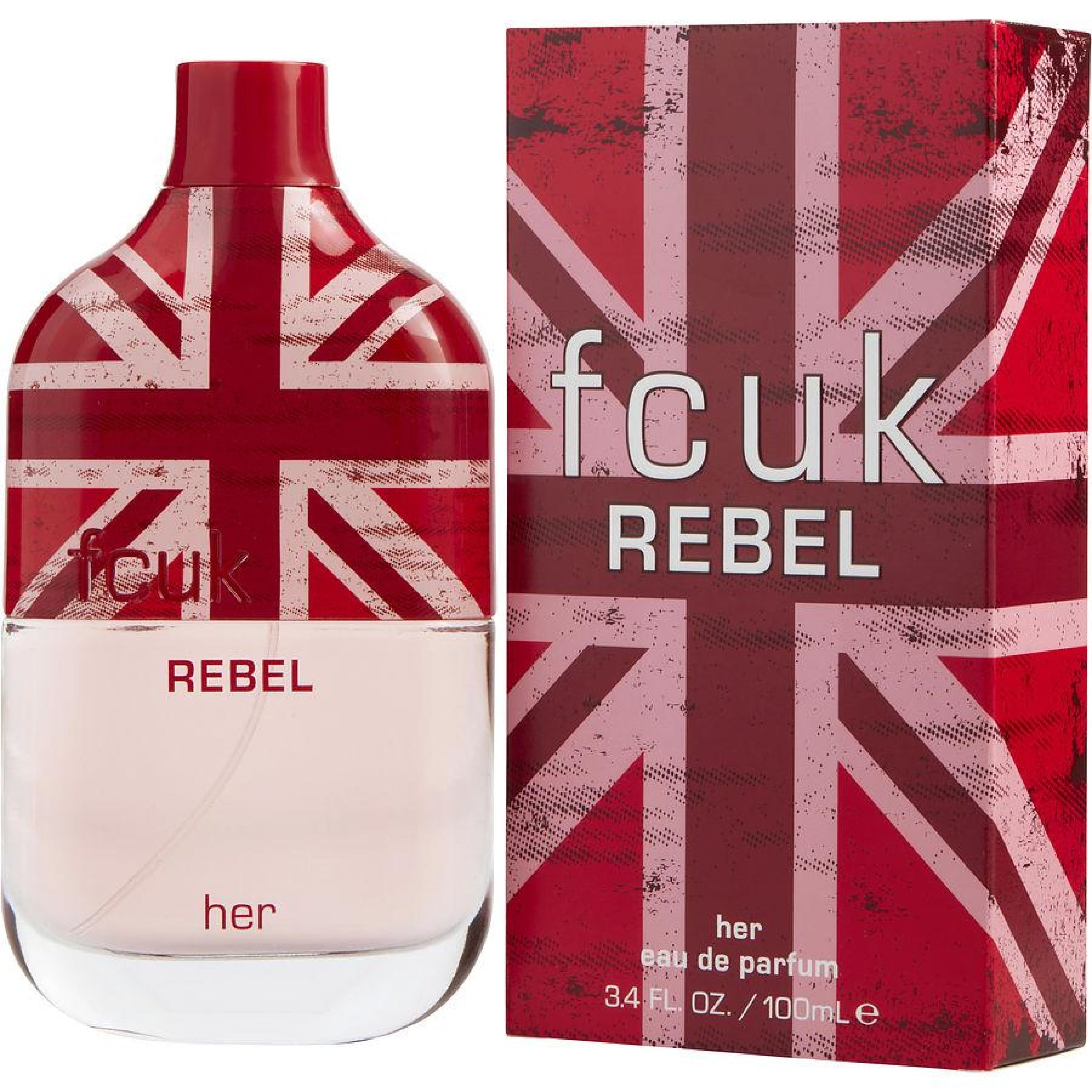 Fcuk Rebel Her 100Ml Edp Spray (W)