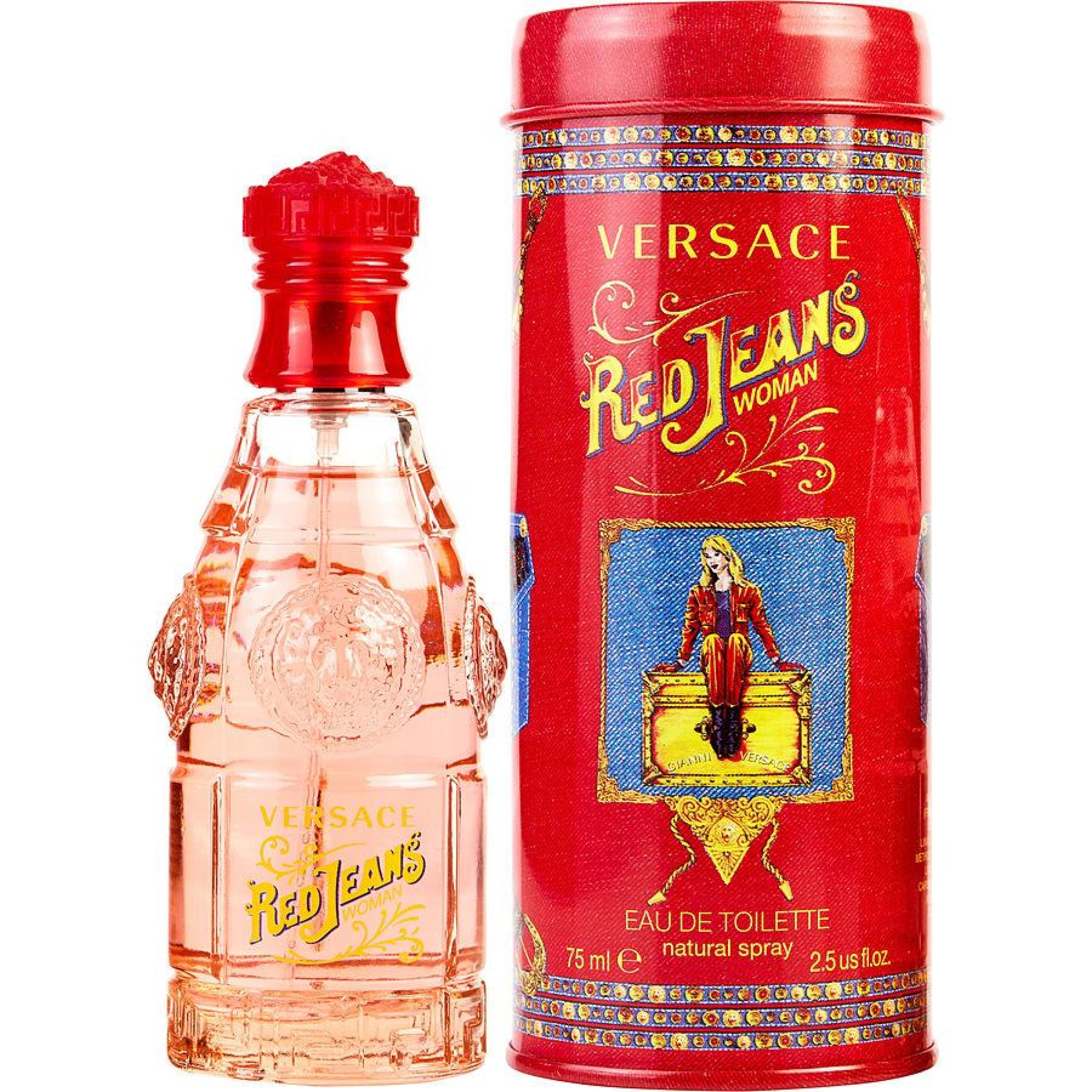 Versace Red Jean 75Ml Edt Spray (W)
